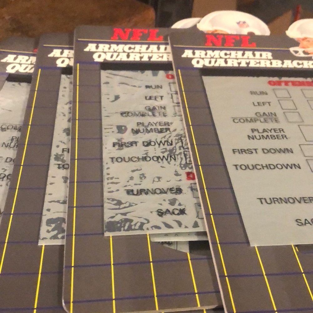 Vintage "NFL Armchair Quarterback Game by Tradewinds 1986 Edition